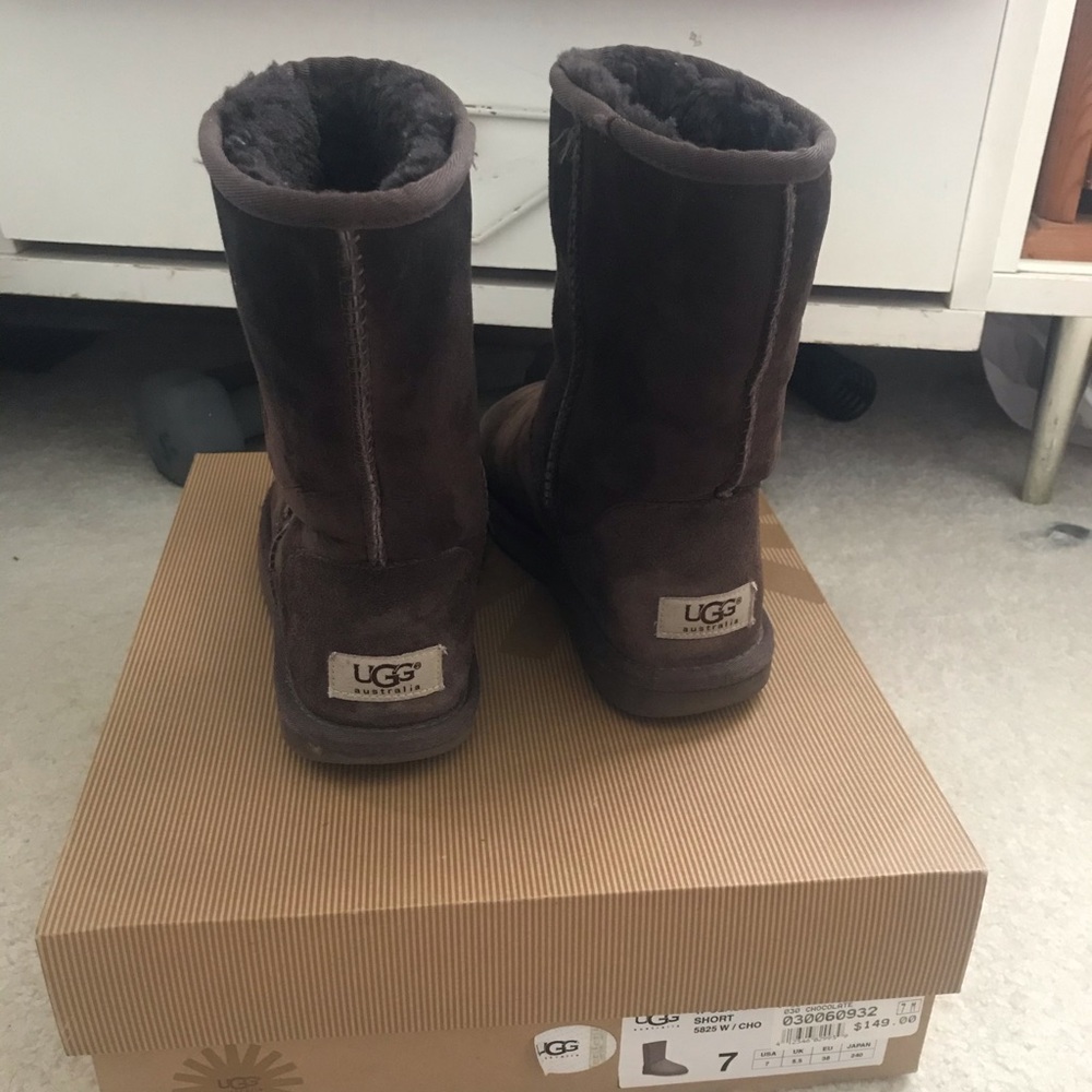 UGG classic short chocolate